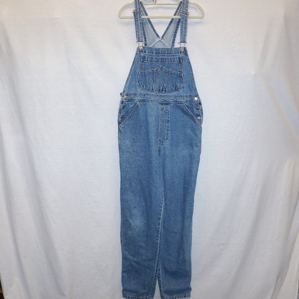 VTG Y2K London London denim overalls LARGE RARE double bib pockets B-10